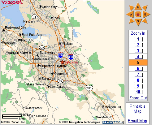 Yahoo Map Icon