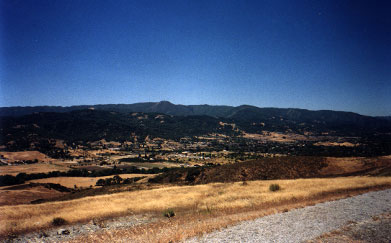 view from the resonance chairs over the valley