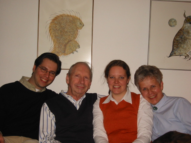 Visiting Ulrike's relatives in Hamburg