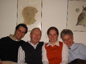 Visiting Ulrike's relatives in Hamburg
